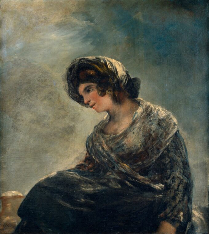 The Milkmaid of Bordeaux - Francisco de Goya