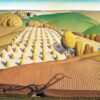 Labourage d'automne - Grant Wood - Reproductions de tableaux et peintures haut de gamme