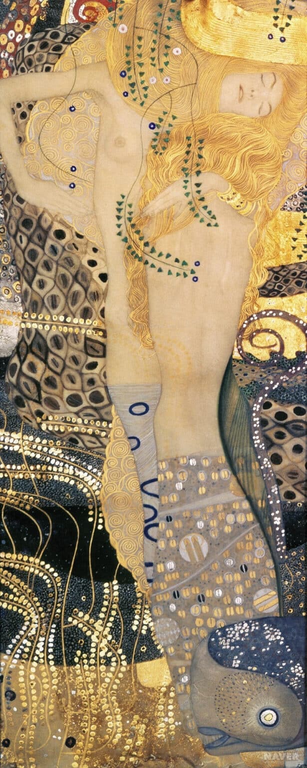 Water Serpent II - Gustav Klimt