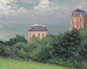 Ville à Villers-sur-mer - Caillebotte - Reproductions de tableaux et peintures haut de gamme