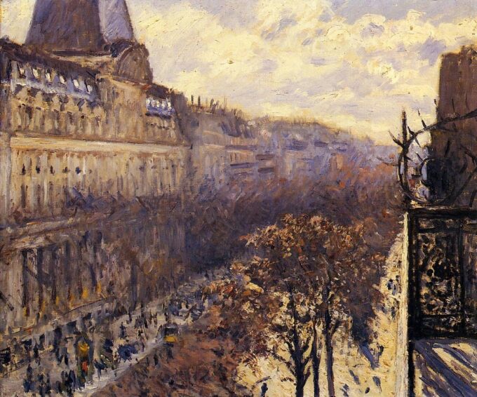 Boulevard of the Italians - Caillebotte