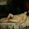 Nu endormi - Gustave Courbet - Reproductions de tableaux et peintures haut de gamme