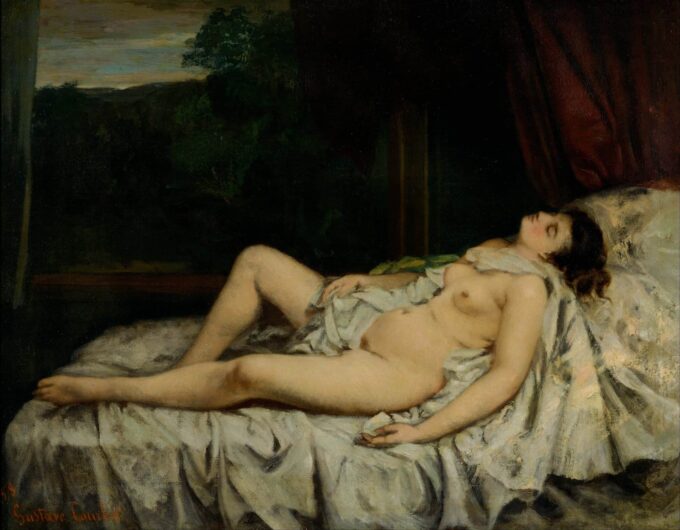 Do not fall asleep - Gustave Courbet