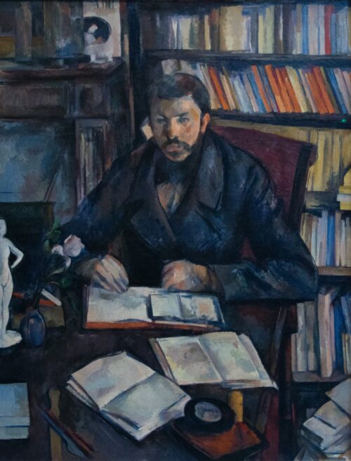 Portrait de Gustave Geffroy - Paul Cézanne - Reproductions de tableaux et peintures haut de gamme