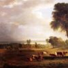 La tempête qui s'annonce, 1837 - Asher Brown Durand - Reproductions de tableaux et peintures haut de gamme