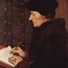 Erasmus - Hans Holbein le Jeune - Reproductions de tableaux et peintures haut de gamme