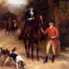 Un matin de chasse - Heywood Hardy - Reproductions de tableaux et peintures haut de gamme