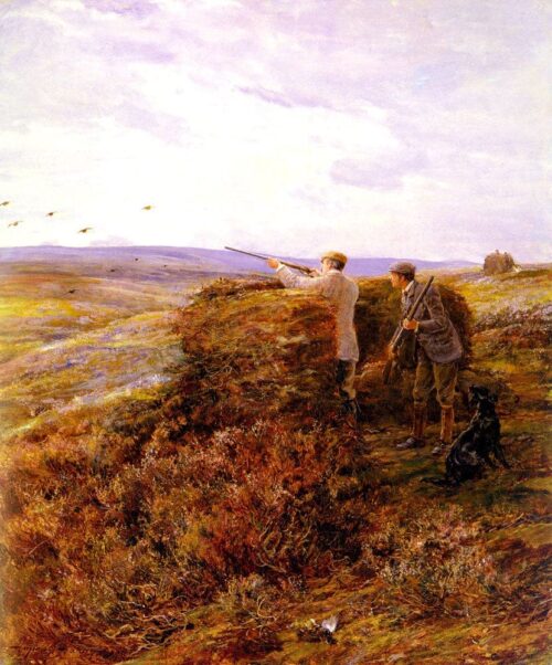 La chasse à la grouse, 1898 - Heywood Hardy - Reproductions de tableaux et peintures haut de gamme