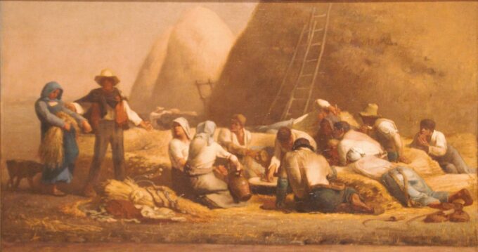 Rest of the Harvesters - Jean-François Millet