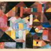 Architecture gaie - Paul Klee - Reproductions de tableaux et peintures haut de gamme