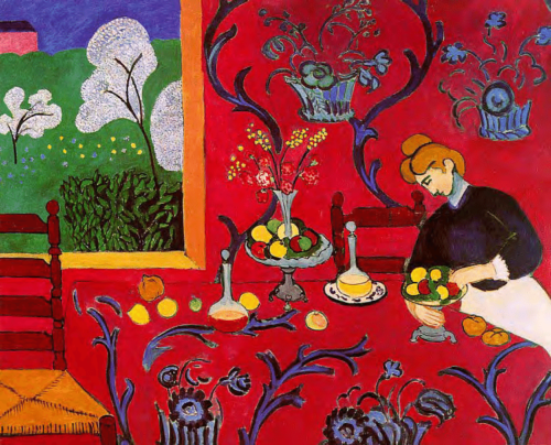 La desserte rouge - Matisse - Reproductions de tableaux et peintures haut de gamme