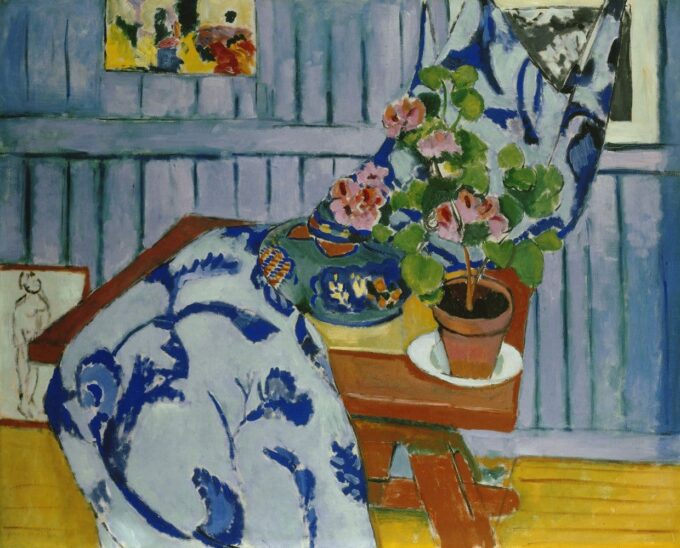 Still Life with Geranium – Matisse Oil Painting Reproduction

Translate in English: Still Life with a Geranium – Matisse