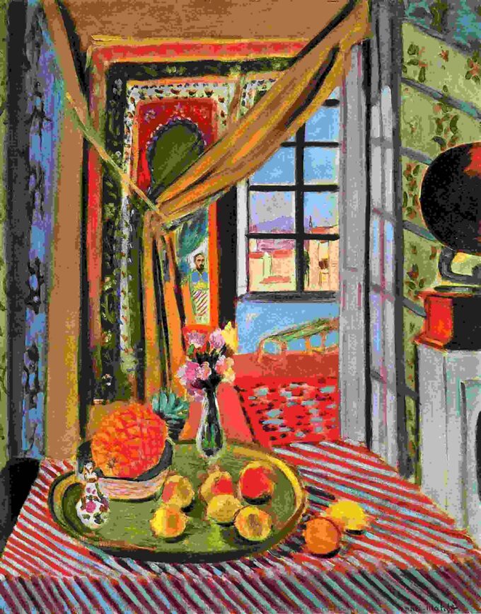 Interior with a Phonograph - Matisse