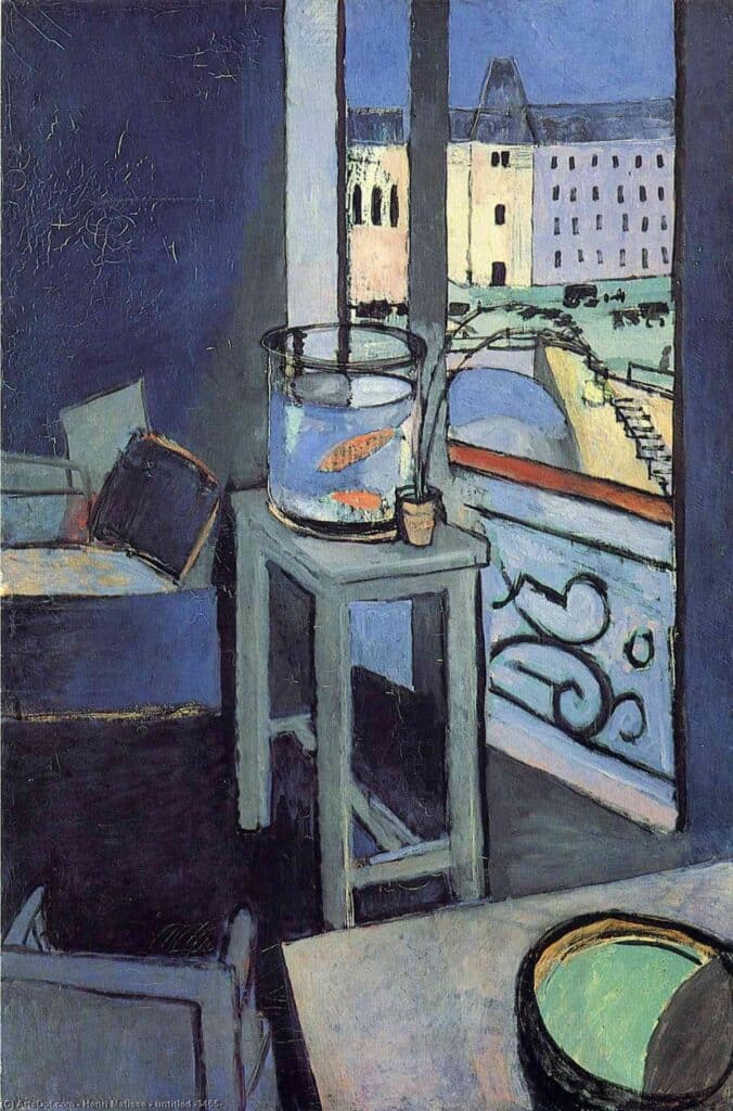 Interior with a Goldfish Bowl - Matisse