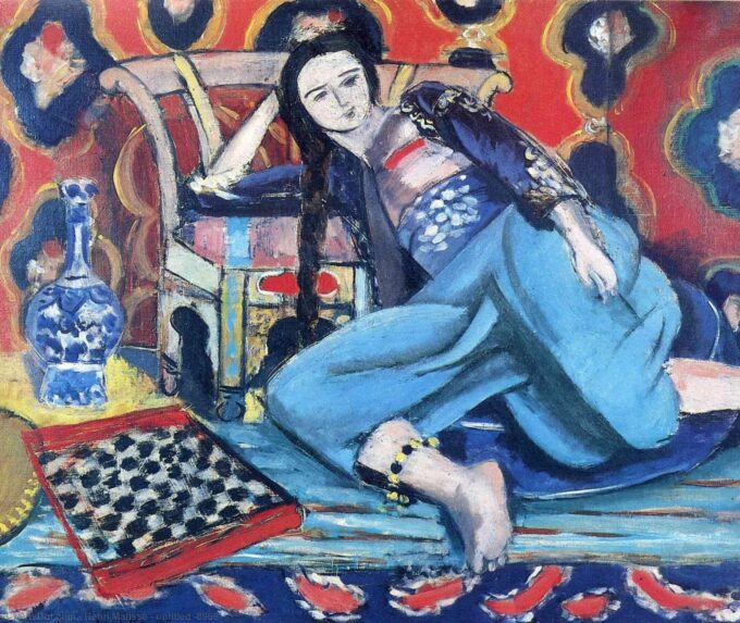 Odalisque with a Turkish Chair - Matisse