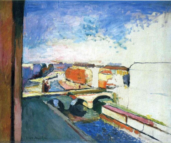 Saint Michel Bridge 1900 - Matisse