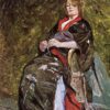 Lily Grenier dans un kimono - Toulouse Lautrec - Reproductions de tableaux et peintures haut de gamme