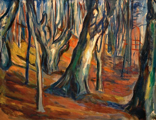 Autumn (Old Trees, Ekely) - Edvard Munch