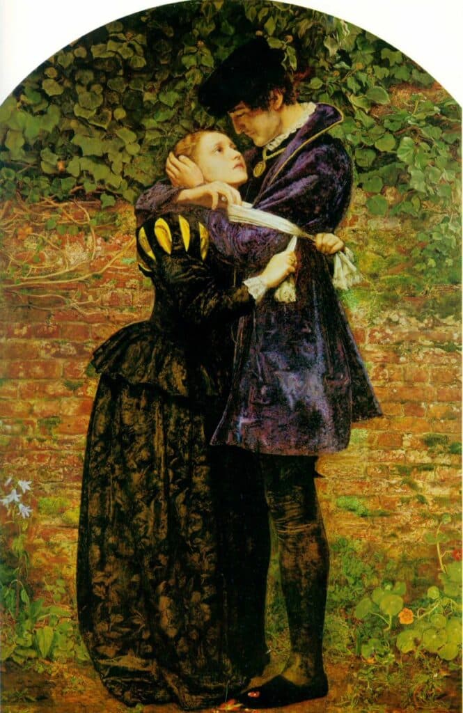 Un huguenot - John Everett Millais - Reproductions de tableaux et peintures haut de gamme