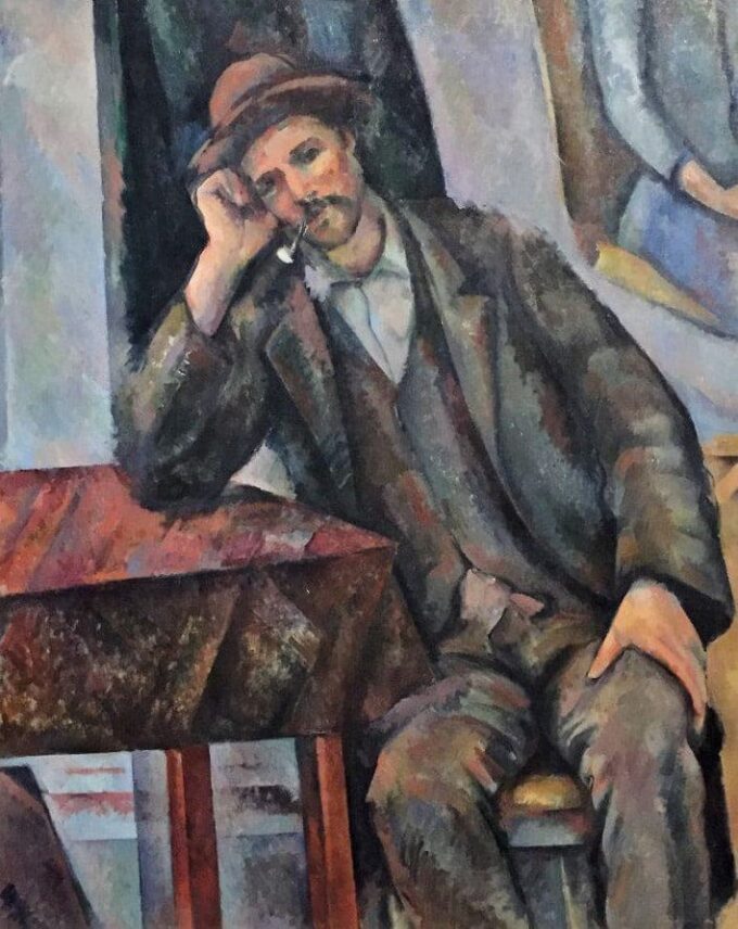 Man with a Pipe - Paul Cézanne