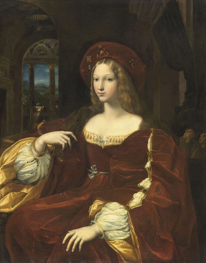 Portrait of Isabelle de Requesens - Raphael (painter)