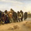 Les transporteurs de péniches sur la Volga - Ilya Repin - Reproductions de tableaux et peintures haut de gamme