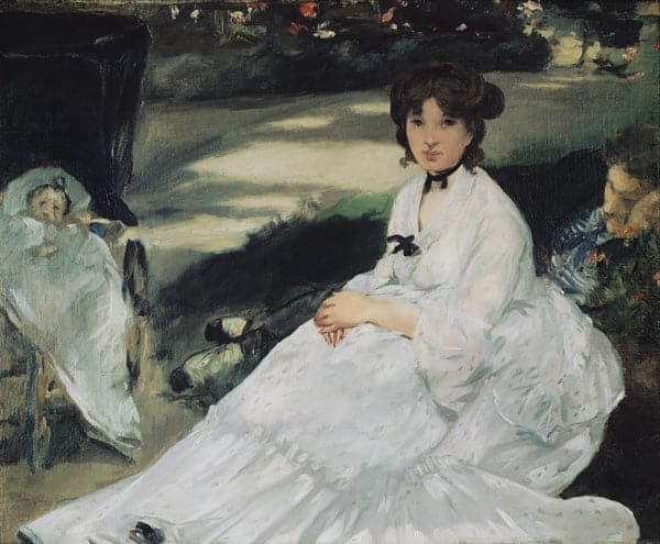 In the Garden - Edouard Manet