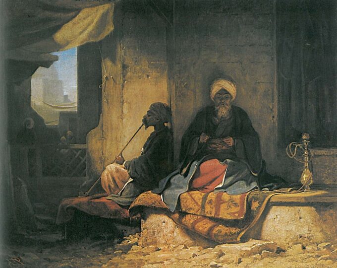 In the Turkish Bazaar - Carl Spitzweg