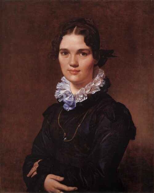 Mlle Jeanne-Suzanne-Catherine Gonin, future Madame Pyrame Thomegeux - Jean-Auguste-Dominique Ingres - Reproductions de tableaux et peintures haut de gamme