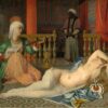 Odalisque à l'esclave - Jean-Auguste-Dominique Ingres - Reproductions de tableaux et peintures haut de gamme