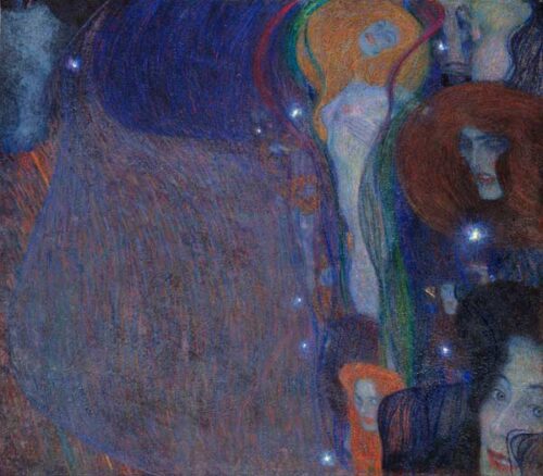 Irrlichter - Gustav Klimt - Reproductions de tableaux et peintures haut de gamme