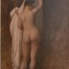 Nu de dos - Jean-Léon Gérôme - Reproductions de tableaux et peintures haut de gamme