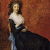 Portrait de Madame Marie-Louise Trudaine - Jacques-Louis David - Reproductions de tableaux et peintures haut de gamme