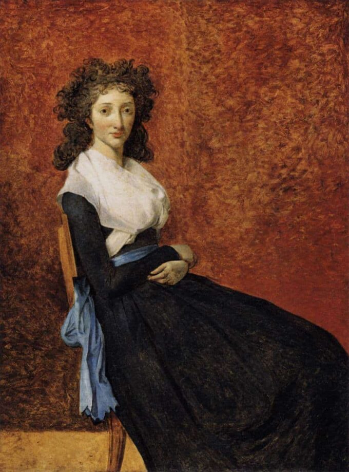 Portrait of Madame Marie-Louise Trudaine - Jacques-Louis David