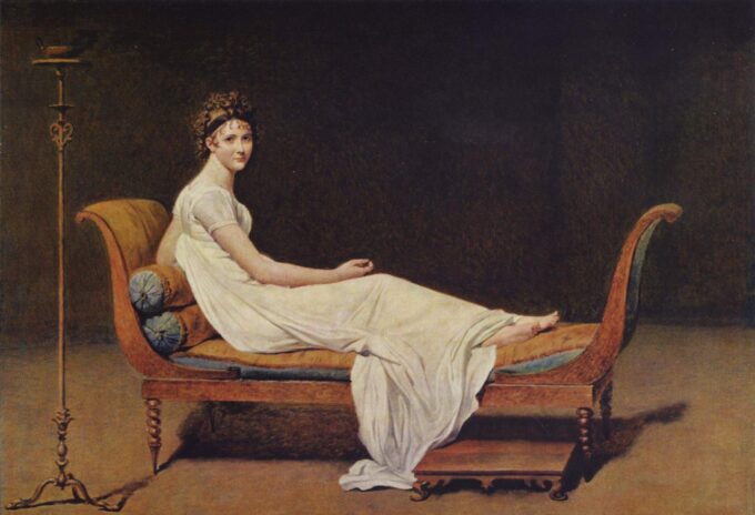 Portrait of Madame Récamier - Jacques-Louis David