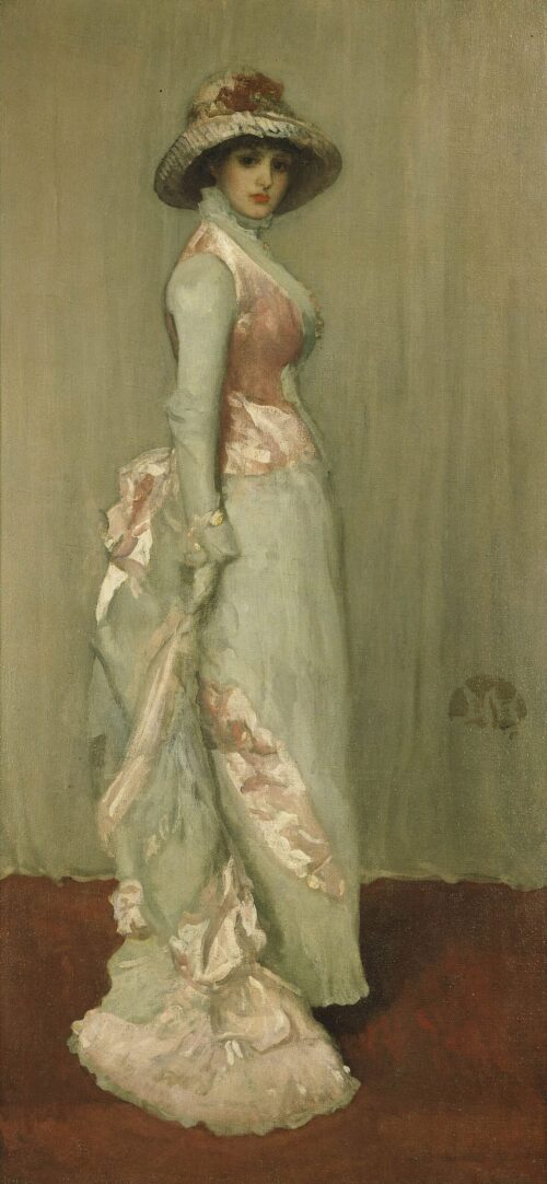 Portrait de Lady Meux - James Abbott McNeill Whistler - Reproductions de tableaux et peintures haut de gamme