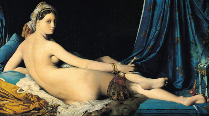 The Great Odalisque - Jean-Auguste-Dominique Ingres