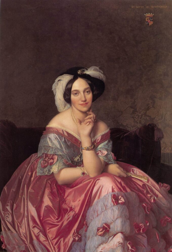 Portrait of Baroness James de Rothschild - Jean-Auguste-Dominique Ingres