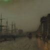 Canny Glasgow - John atkinson grimshaw - Reproductions de tableaux et peintures haut de gamme