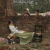 Bons Voisins - John William Waterhouse - Reproductions de tableaux et peintures haut de gamme