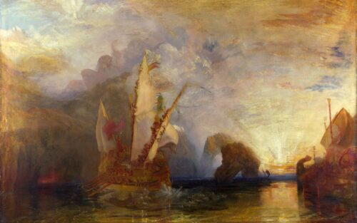 Ulysse se moquant de Polyphème - William Turner - Reproductions de tableaux et peintures haut de gamme