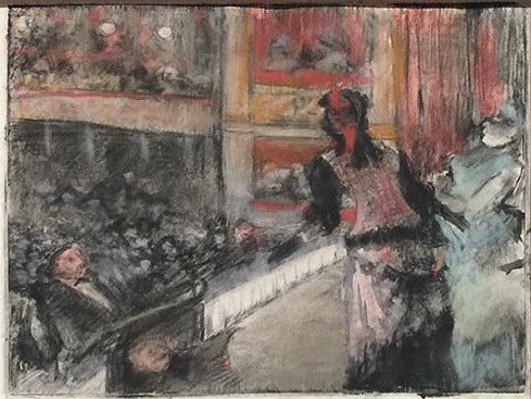 Theater Scene - Edgar Degas