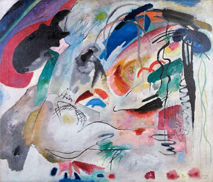 Improvisation - Vassily Kandinsky - Reproductions de tableaux et peintures haut de gamme