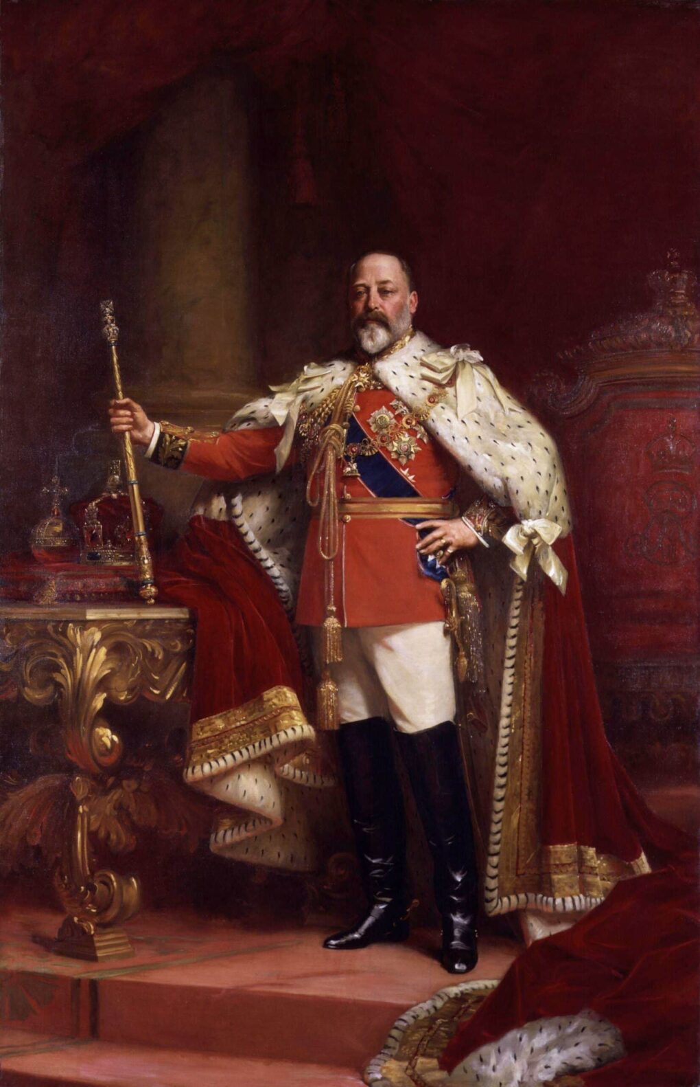 Roi Edward VII - Luke Fildes - Reproductions de tableaux et peintures haut de gamme