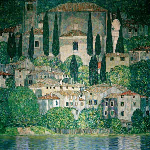 Church in Cassone - Gustav Klimt