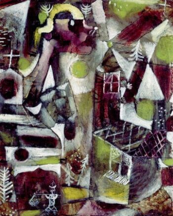 Légende des marais - Paul Klee - Reproductions de tableaux et peintures haut de gamme