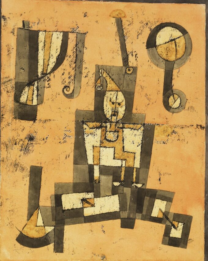 Captive Pierrot - Paul Klee