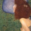 La jeune fille au voile bleu - Gustav Klimt - Reproductions de tableaux et peintures haut de gamme