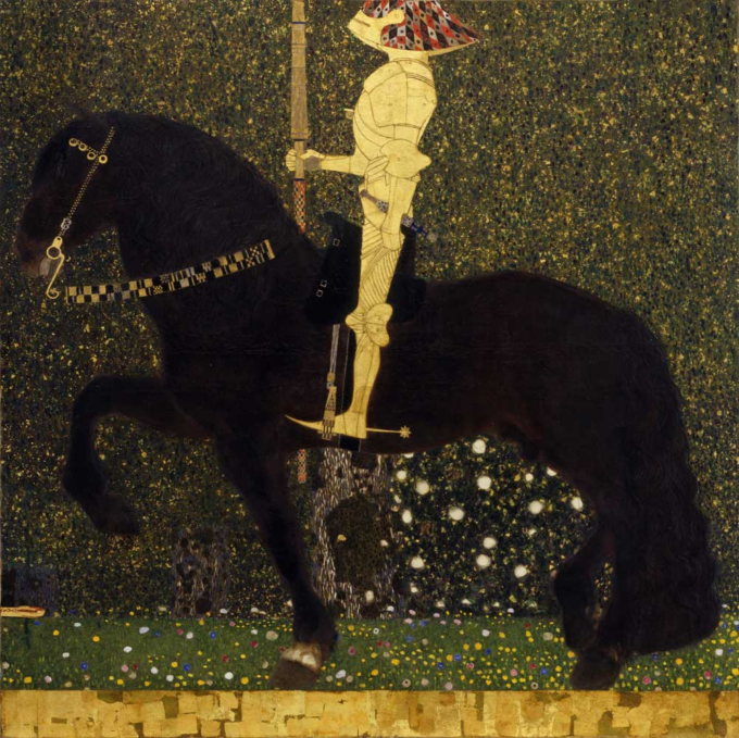 The Golden Knight - Gustav Klimt