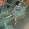 Danseuse verte - Edgar Degas - Reproductions de tableaux et peintures haut de gamme